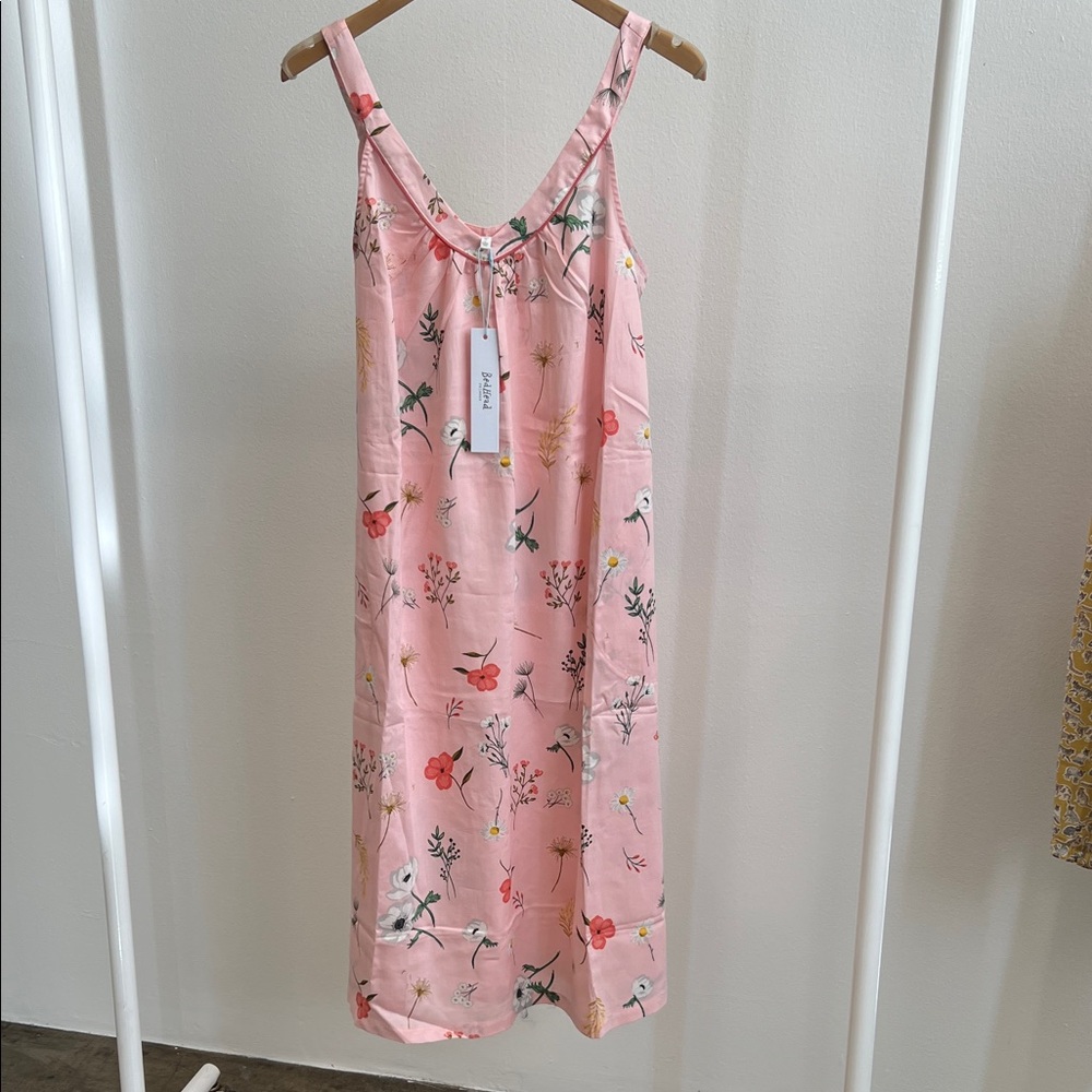 BedHead Floral Pink Nightgown